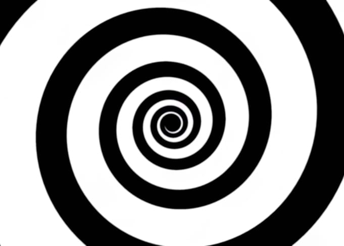 Hypnotic spiral modern fas