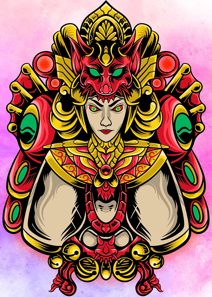 oni anime warrior