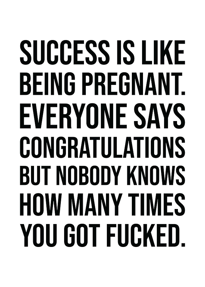 Success vs Being Pregnant