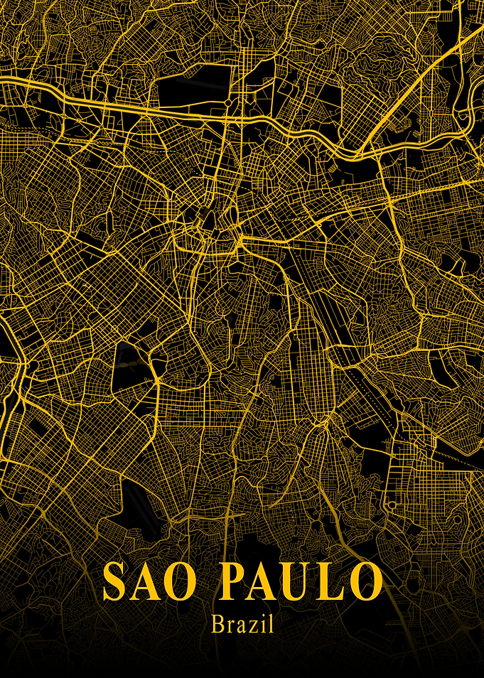 SAO PAULO GOLD CITY MAP