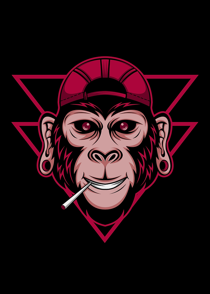 Chimpanzee smoke