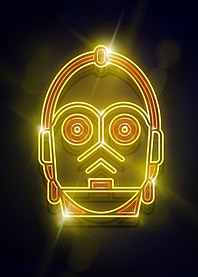 C3PO neon