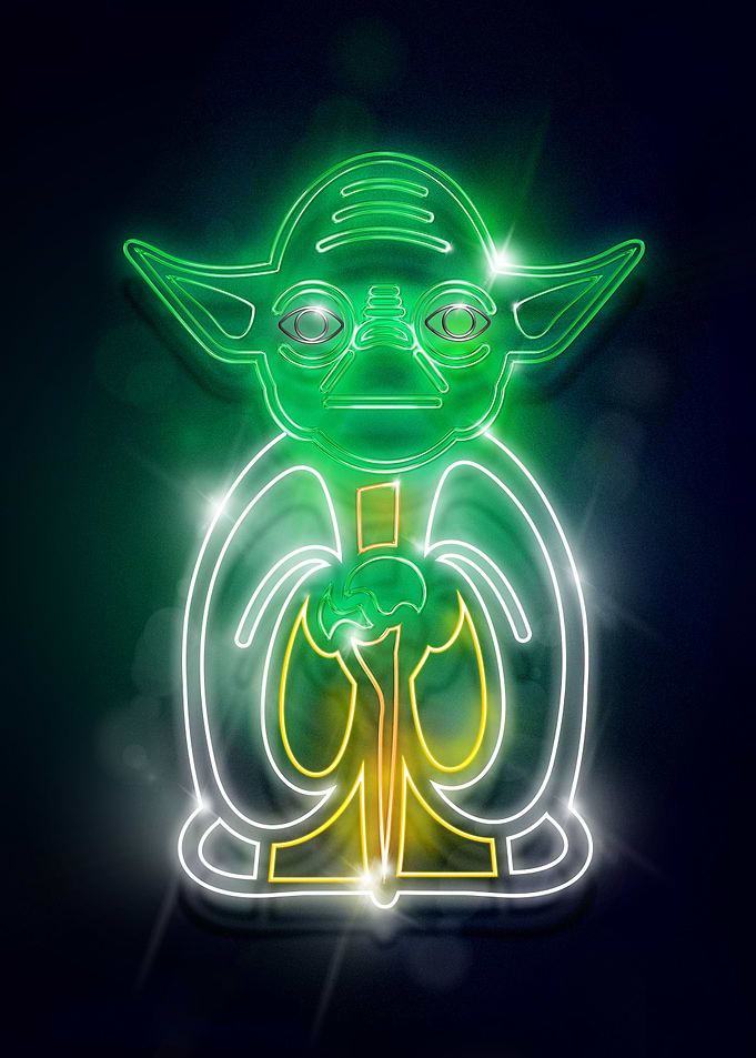 Yoda neon