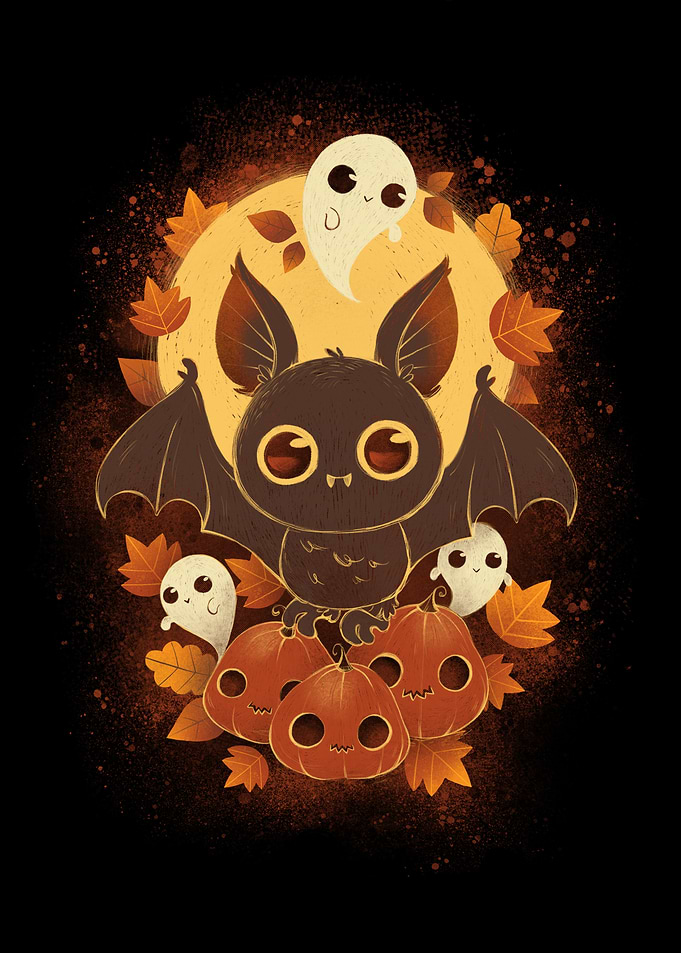 Pumpkins and Ghosts