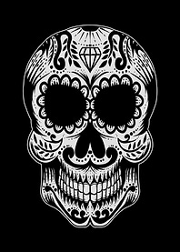 Mexican skull decoration