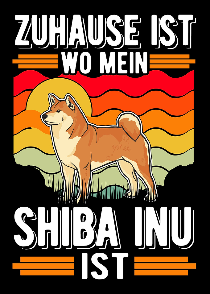 Zuhause ist wo mein Shiba