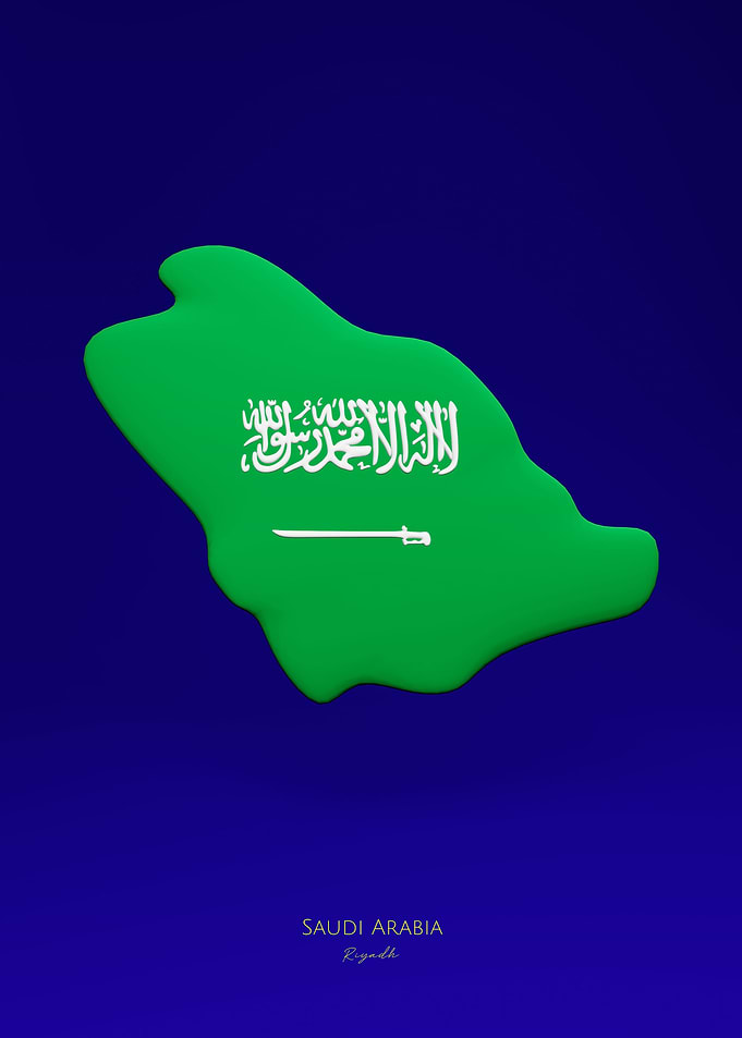 Saudi Arabia Riyadh Flag