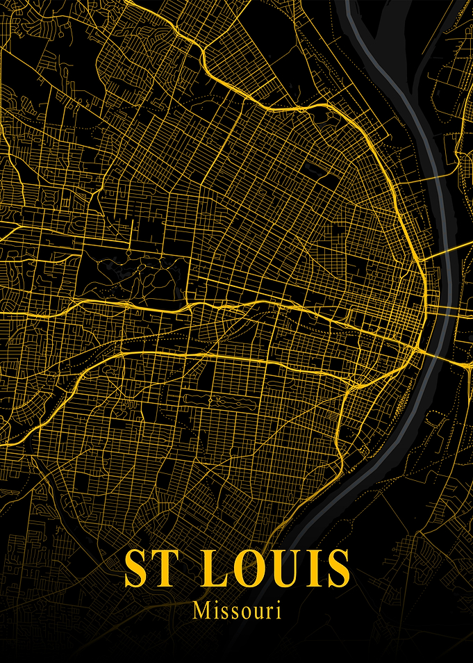 ST LOUIS GOLD CITY MAP