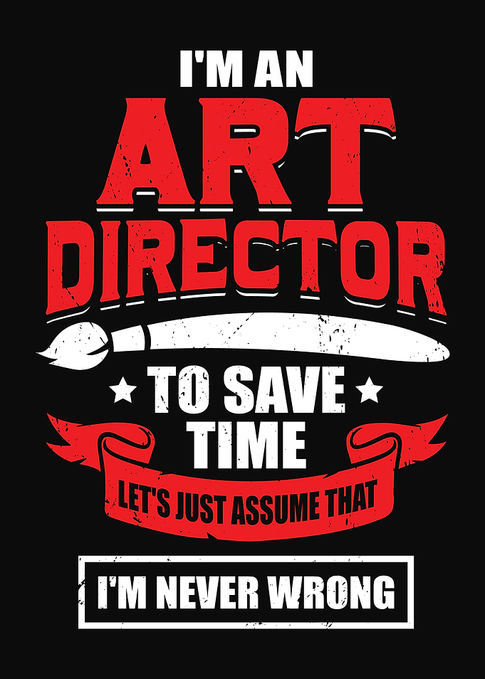 Funny Art Director Design