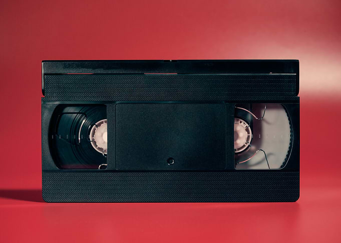 VHS tape old obsolete isol