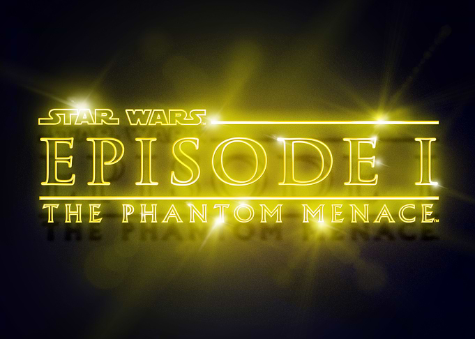 Episode I The Phantom Menace neon