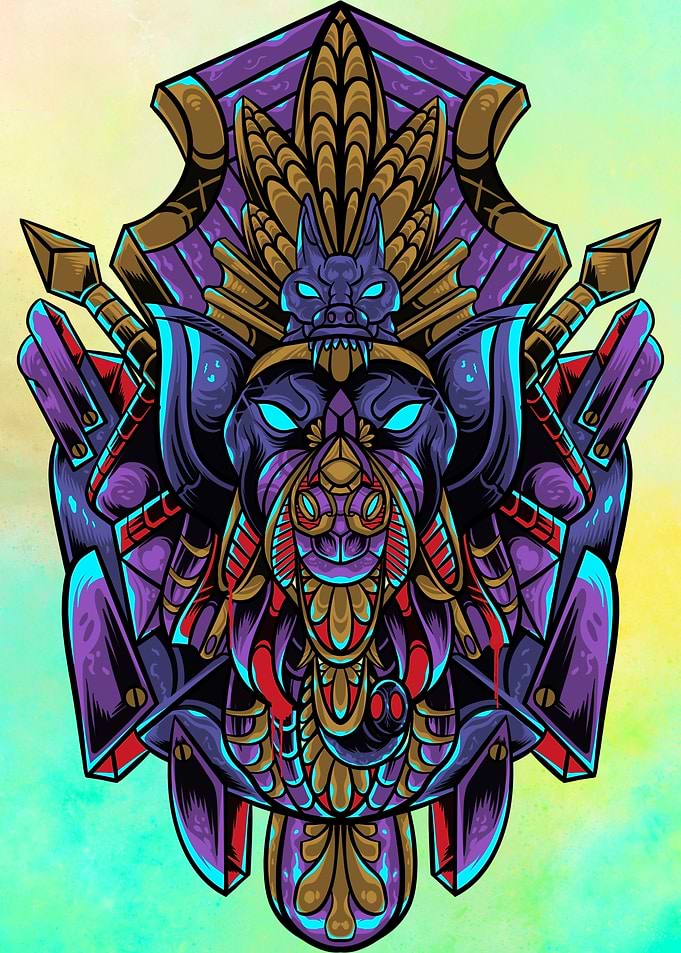 tribal elephant