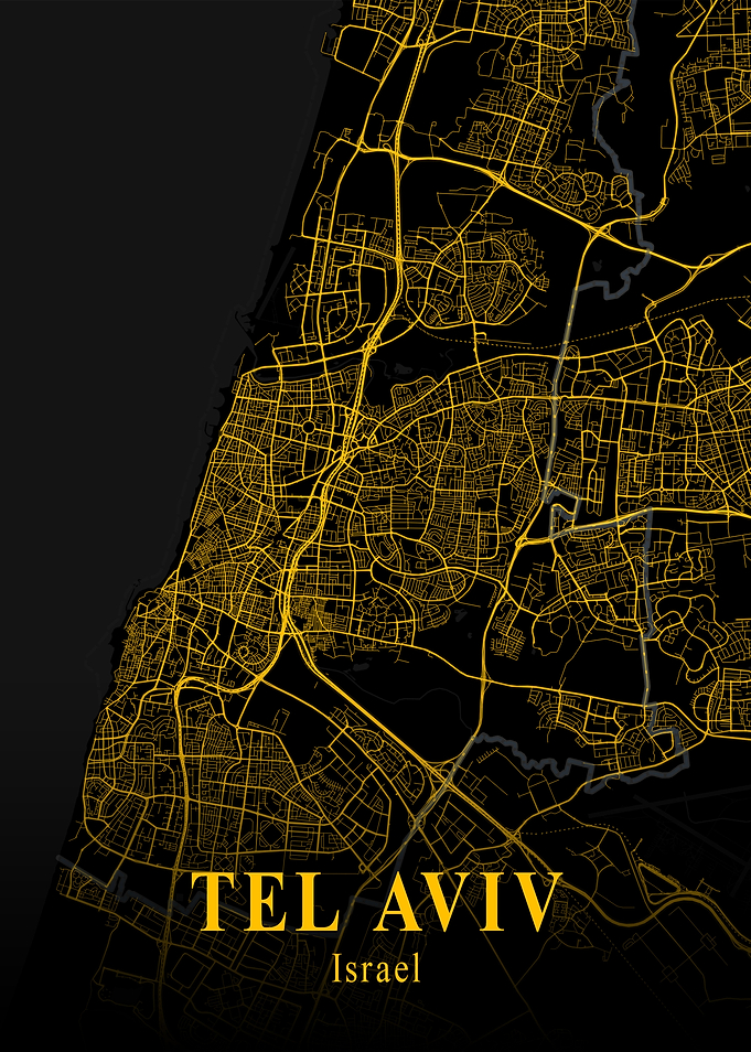 TEL AVIV GOLD CITY MAP