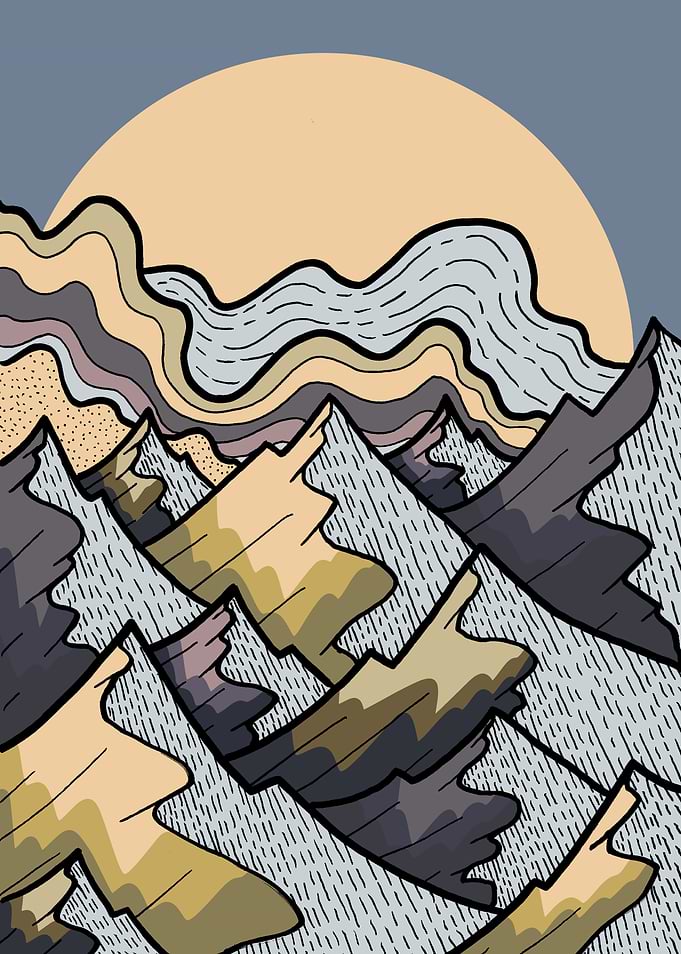 The gold and silver peaks