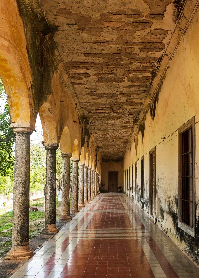 Abandoned hacienda