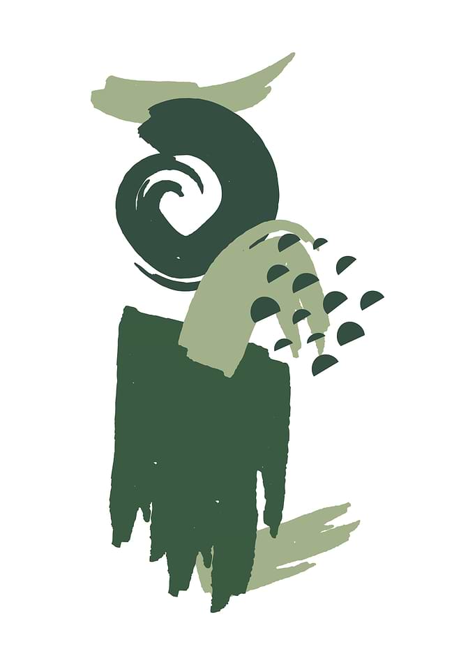 Abstract modern minimalart