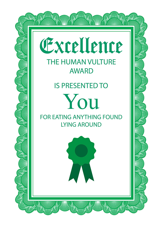 Certificate Funny Wall Art