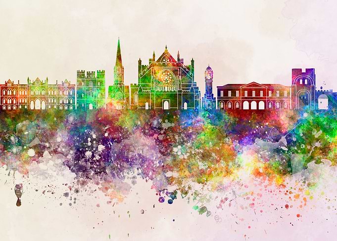 Exeter skyline