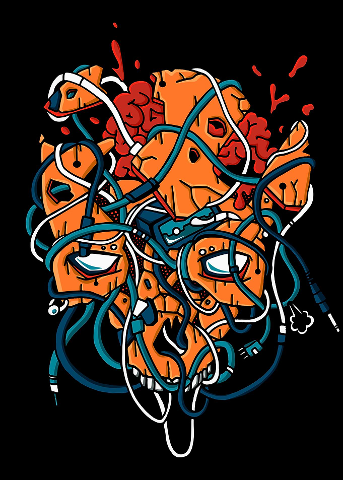 techno skull