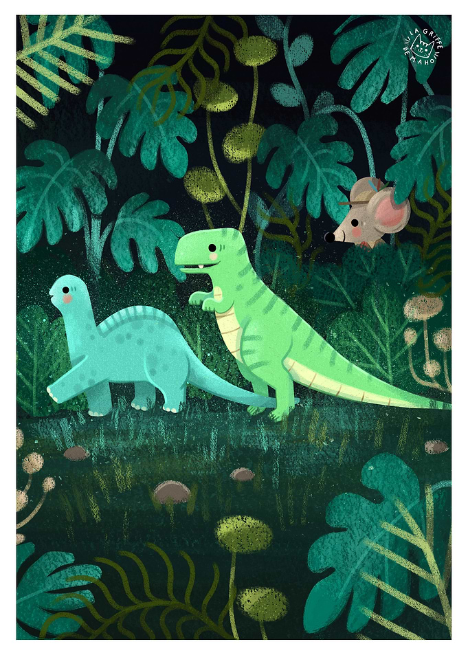 The Dinosaurs Walking