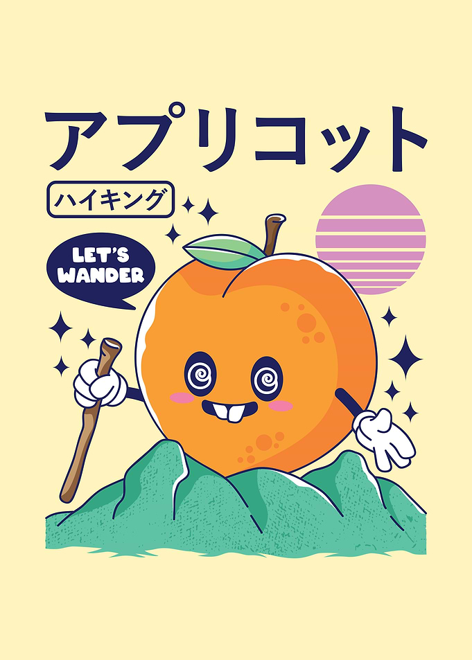 Peach Summer Hiking