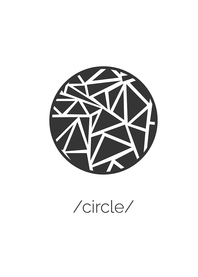 Circle line art