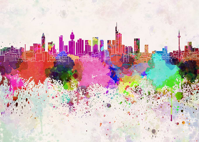Frankfurt skyline