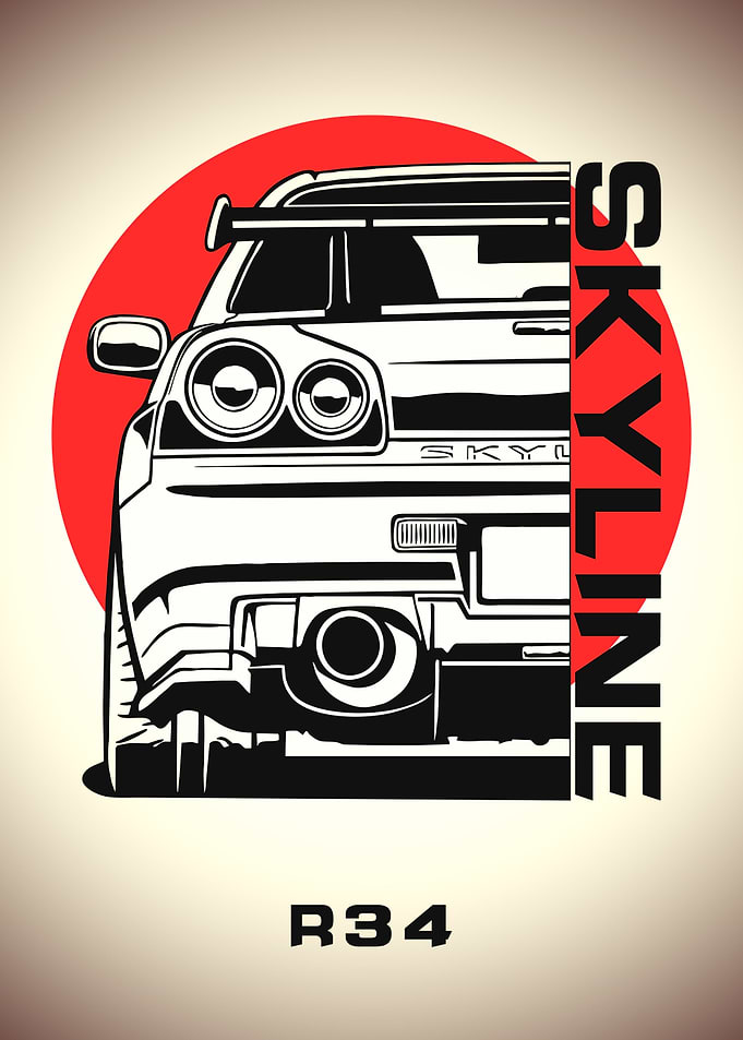 Nissan Skyline GTR R34