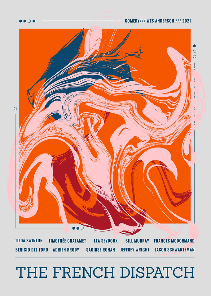 The French Dispatch Poster