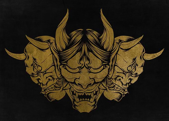 Oni Japanese Hannya