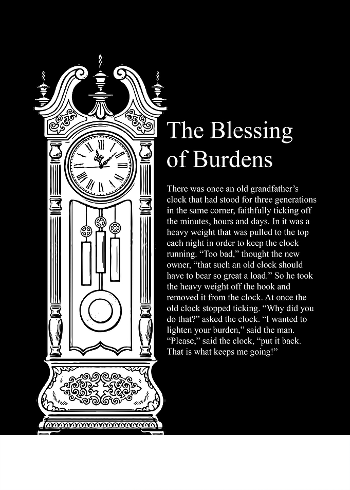 Blessing of Burdens