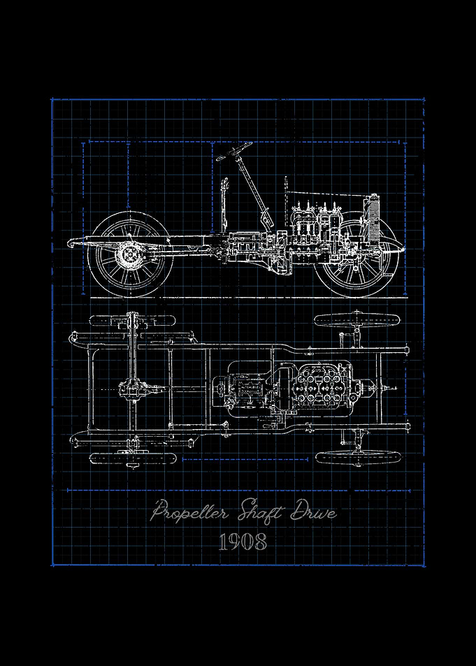 Historic Car Shaft Drive