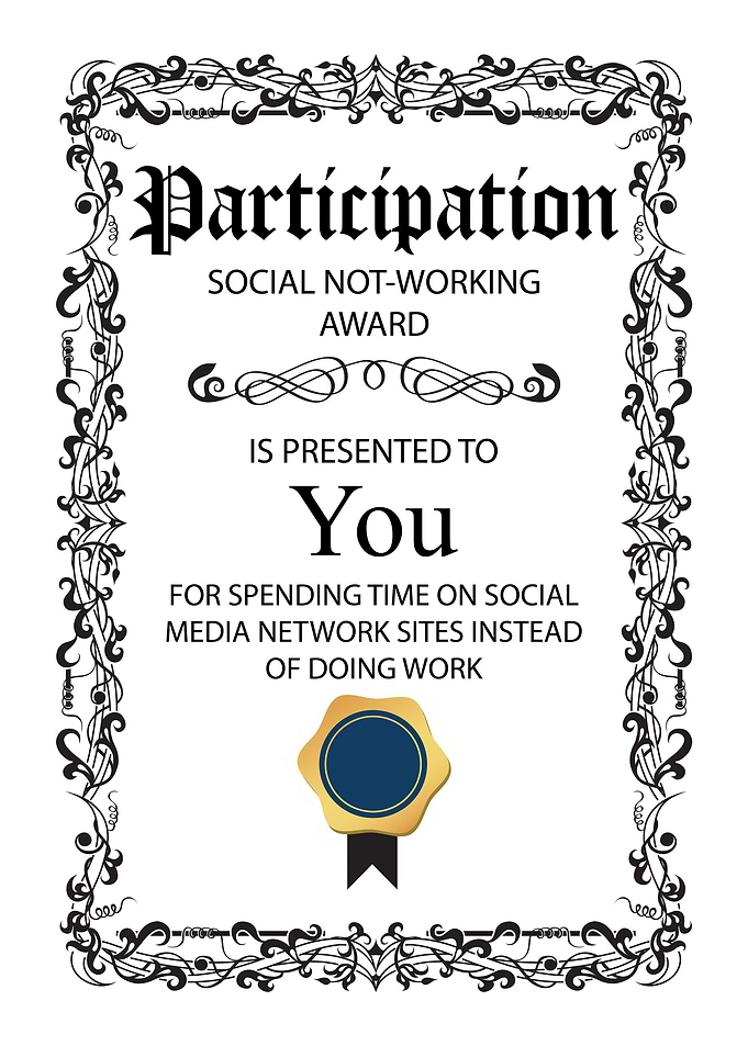 Certificate Funny Wall Art