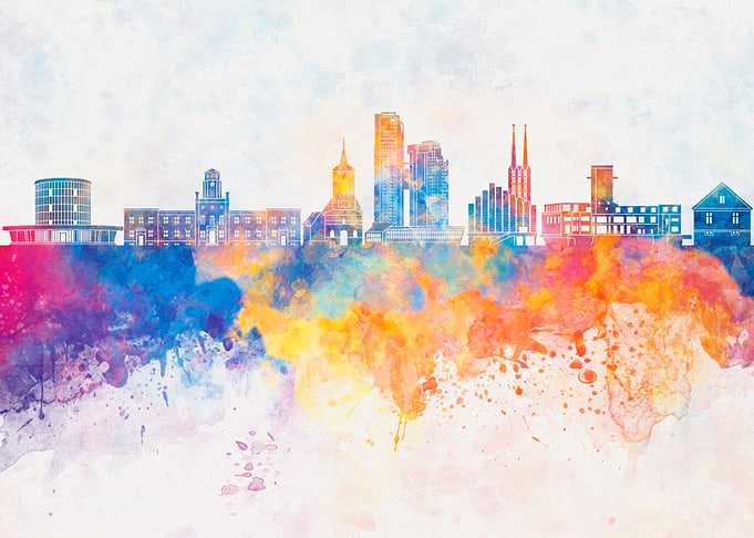 Gdynia skyline