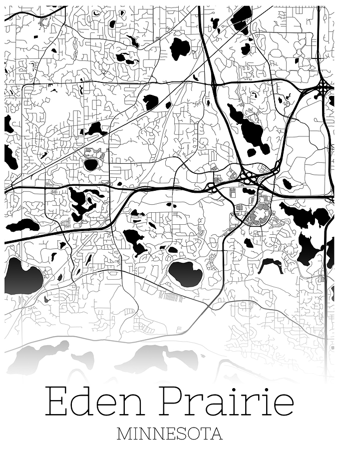 Eden Prairie Minnesota map