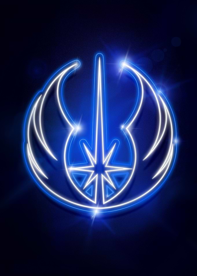 Jedi Order Crest neon