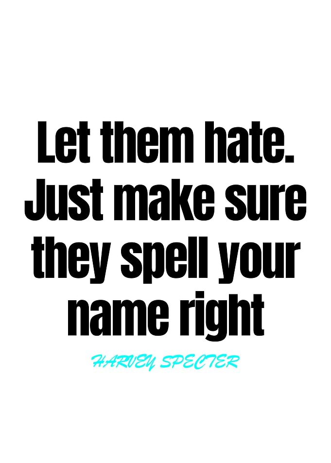 Harvey Specter Quotes