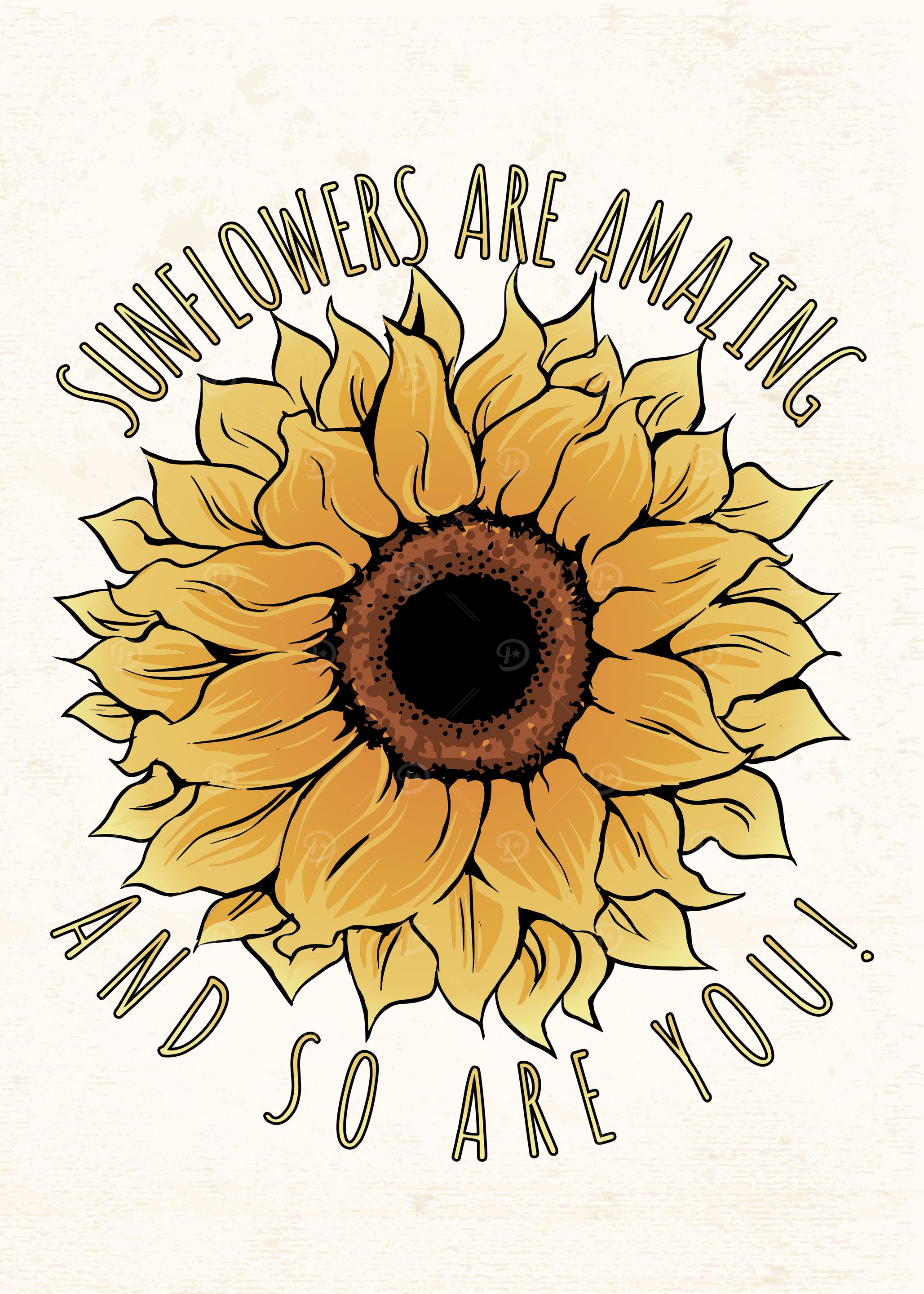 Amazing Sunflower Quote