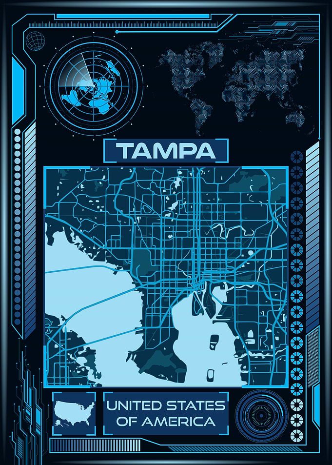 TAMPA MAP USA