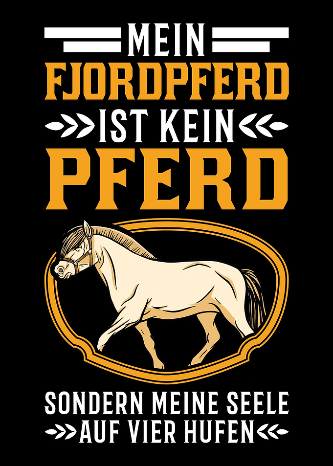 Fjordpferd Seele auf 4 Huf