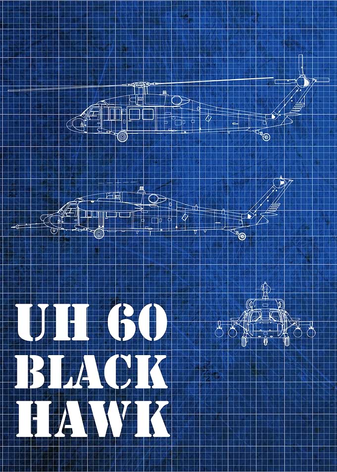 Blueprint UH 60 Black Hawk
