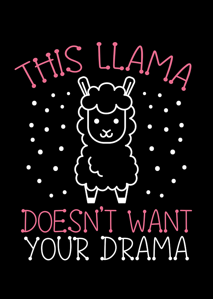 This llama doesnt want