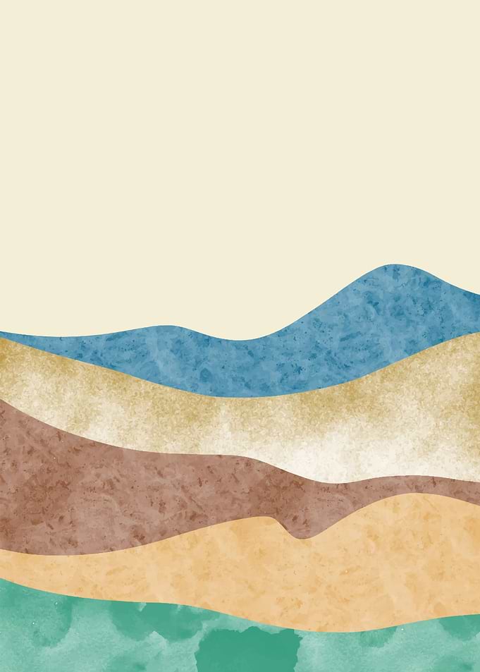 Minimalist landscape