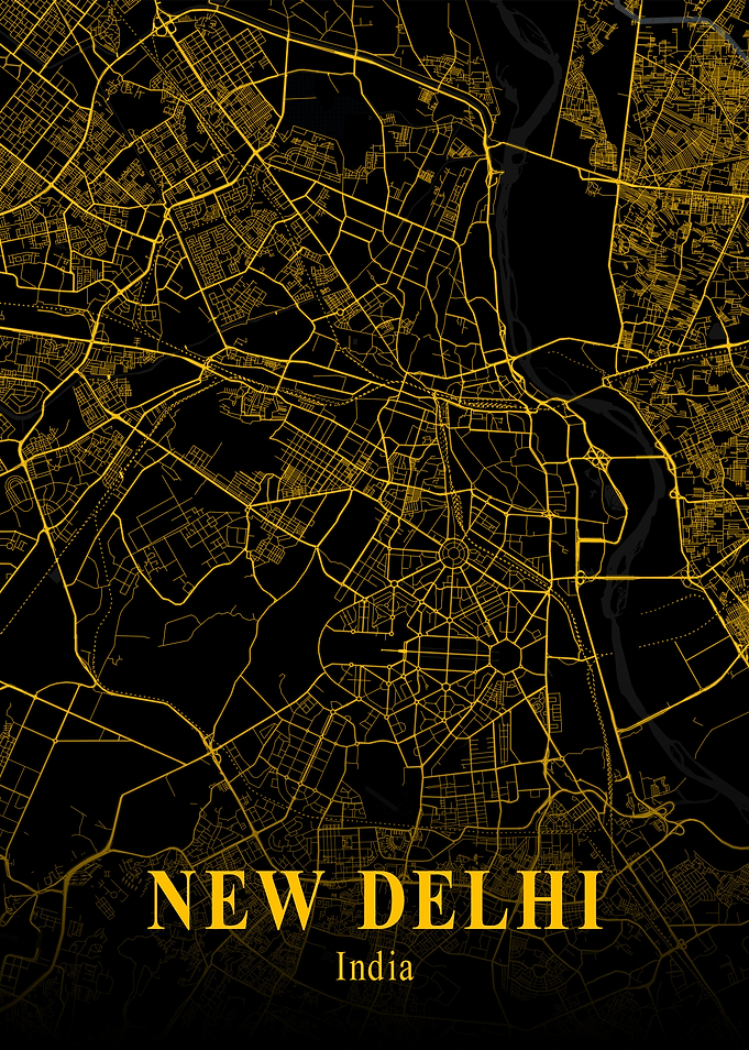 NEW DELHI GOLD CITY MAP