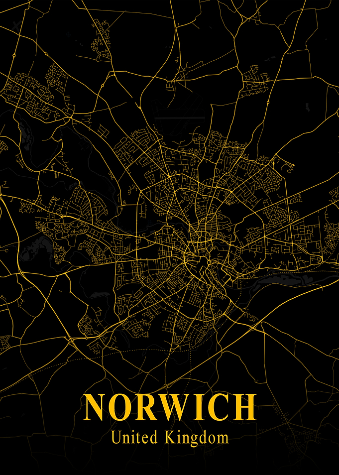 NORWICH GOLD CITY MAP