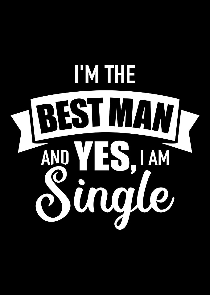 Best man single bachelor p