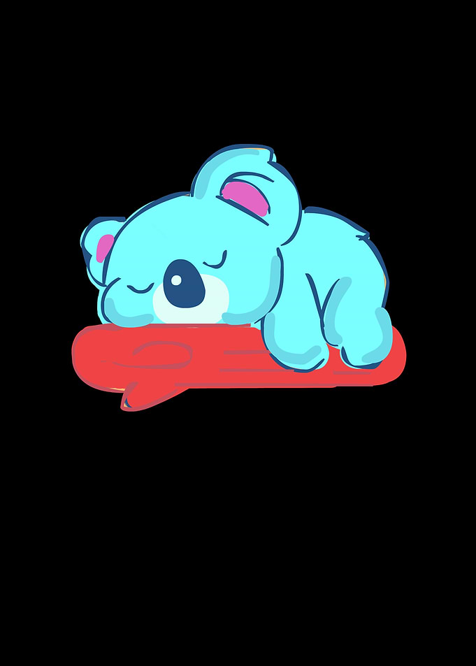 Sleeping Koala