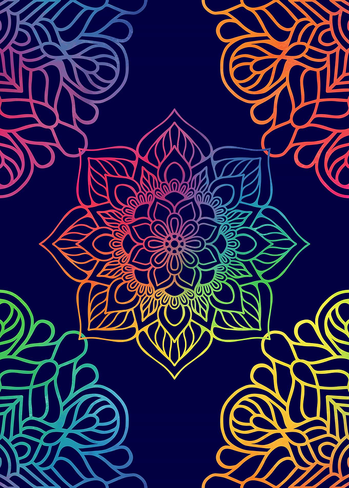 Colorful Mandala 03