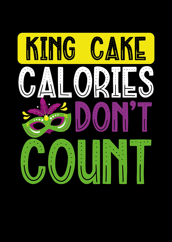 King cake calories dont