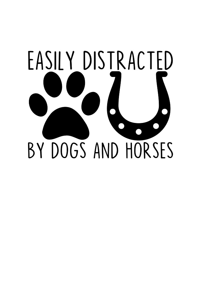 Easily Distracted By Dogs